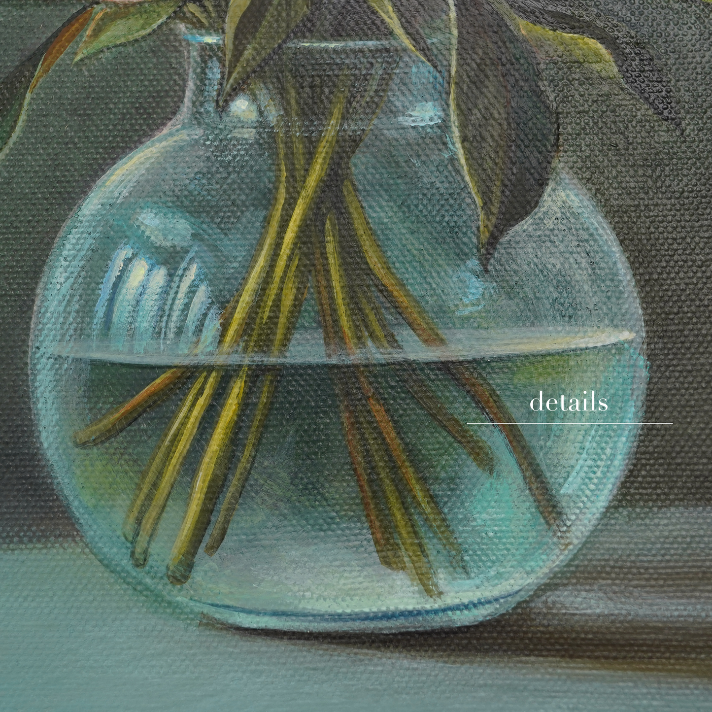 Original Peonies Oil Painting