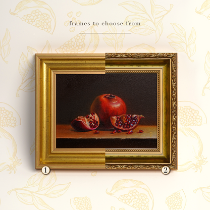Original Pomegranate Oil Painting