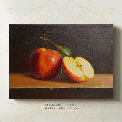 Original Apples Oil Painting