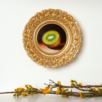 Original Kiwi Miniature Oil Painting