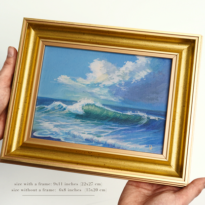 Original Seascape Oil Painting