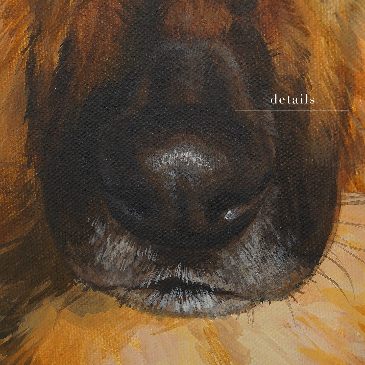 Custom Pet Oil Portrait