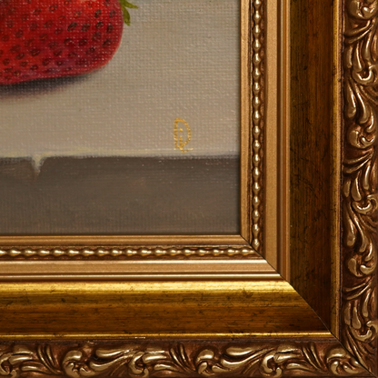 Original Strawberries Oil Painting