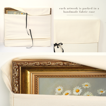 Original Daisies Oil Painting