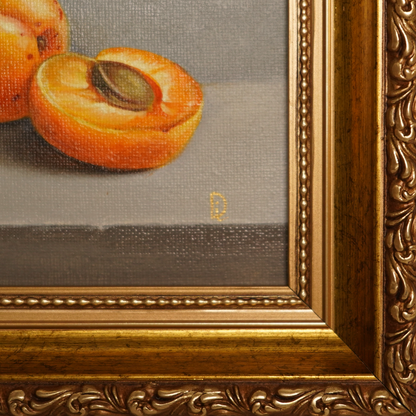 Original Apricots Oil Painting
