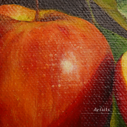 Original Apples Oil Painting