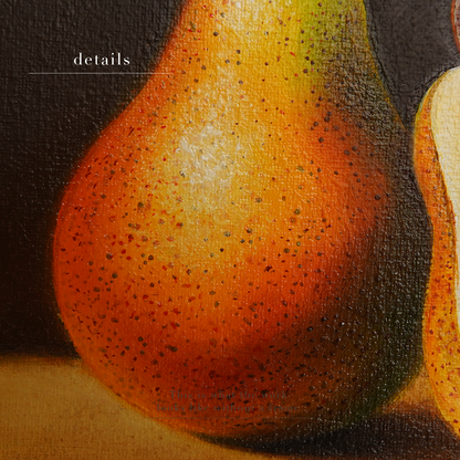 Original Pears Oil Painting