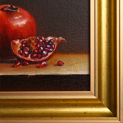 Original Pomegranate Oil Painting
