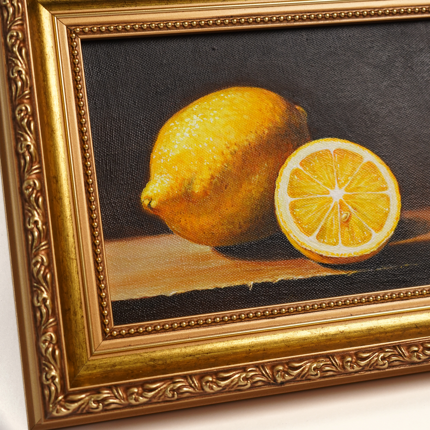 Original Lemon Oil Painting