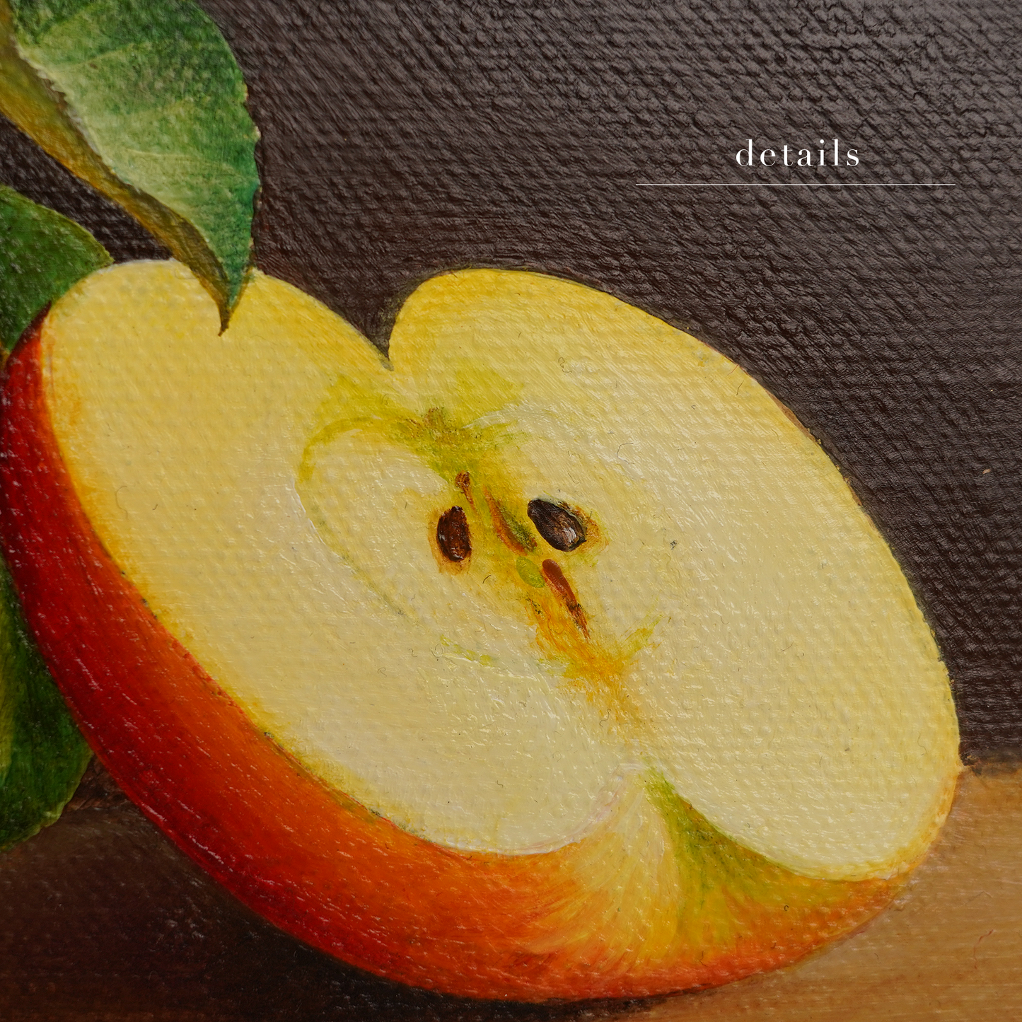 Original Apples Oil Painting