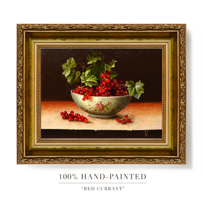 Original Red Currants Oil Painting