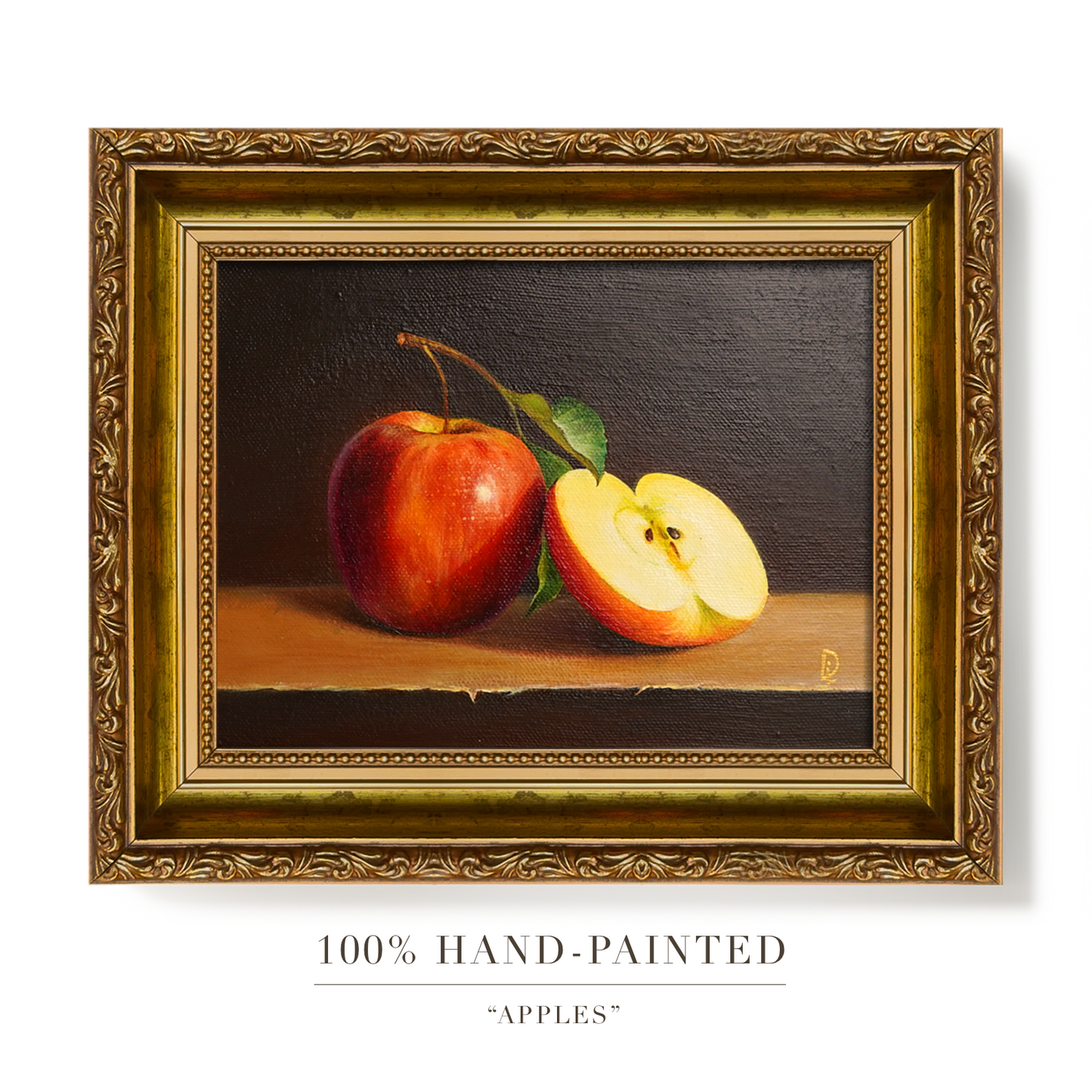 Original Apples Oil Painting