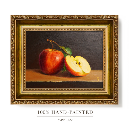 Original Apples Oil Painting