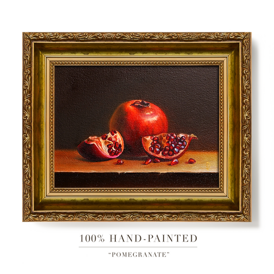 Original Pomegranate Oil Painting
