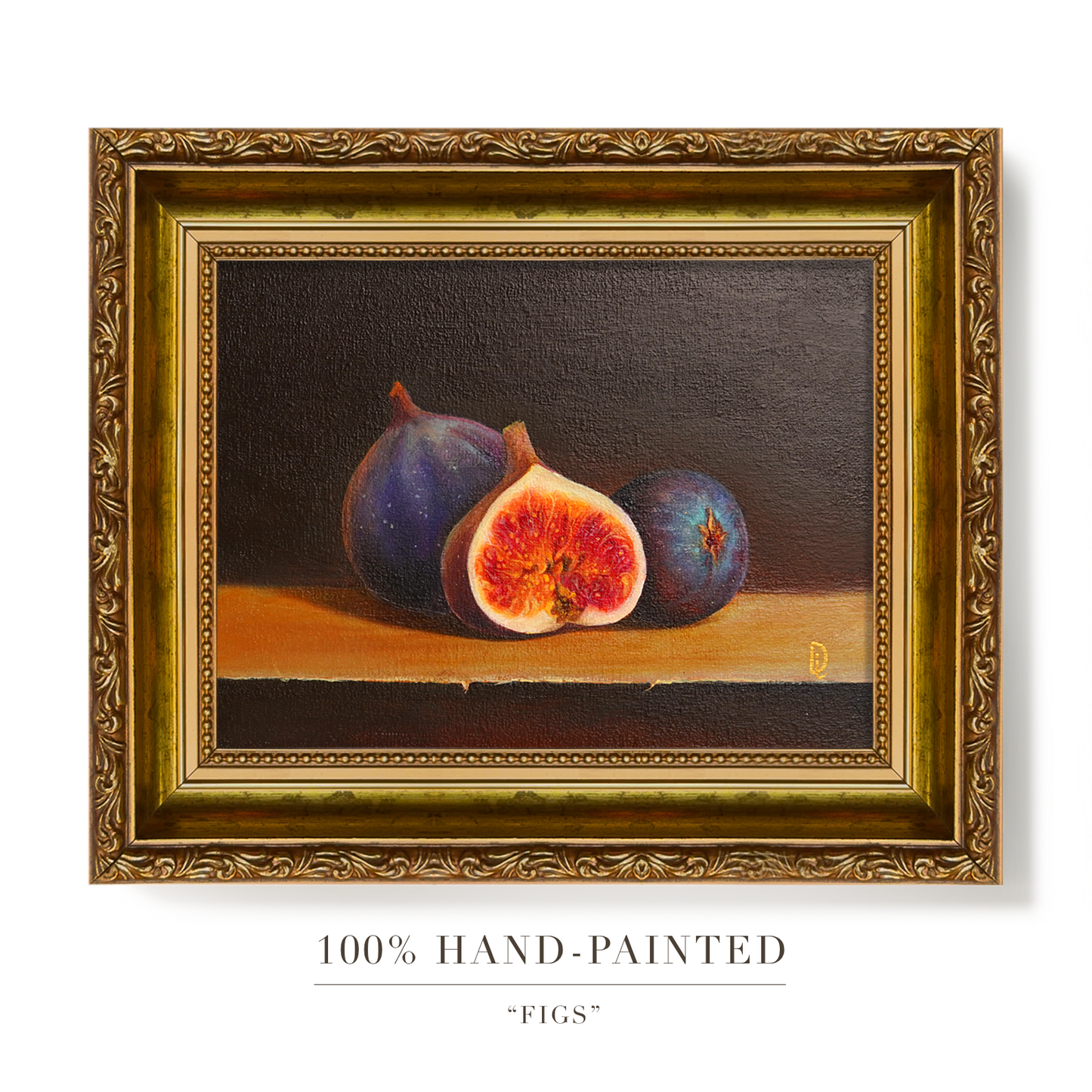 Original Figs Oil Painting