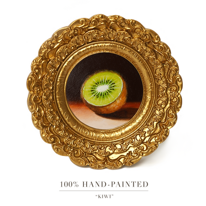 Original Kiwi Miniature Oil Painting