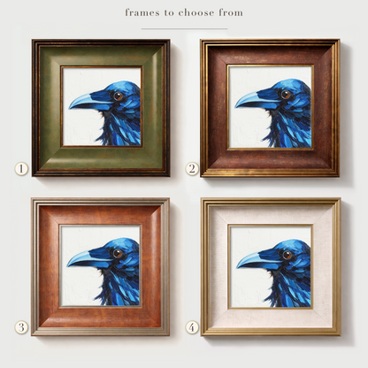 Original Raven Oil Painting