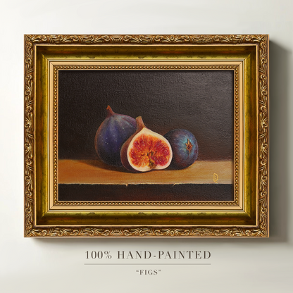 Original Figs Oil Painting