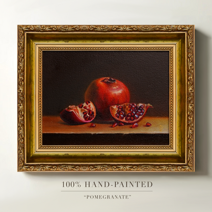 Original Pomegranate Oil Painting
