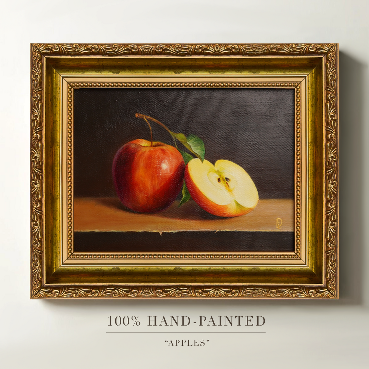 Original Apples Oil Painting