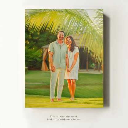 Custom Family Oil Portrait