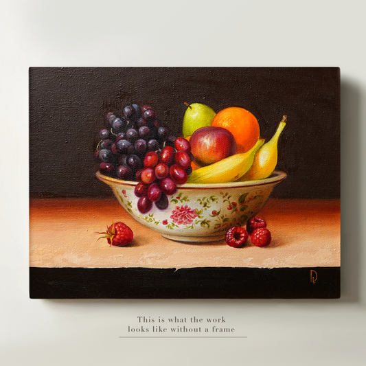 Original Fruits Oil Painting