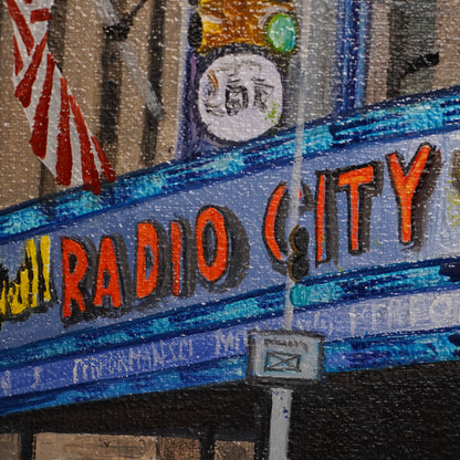 Original NYC Street Oil Painting
