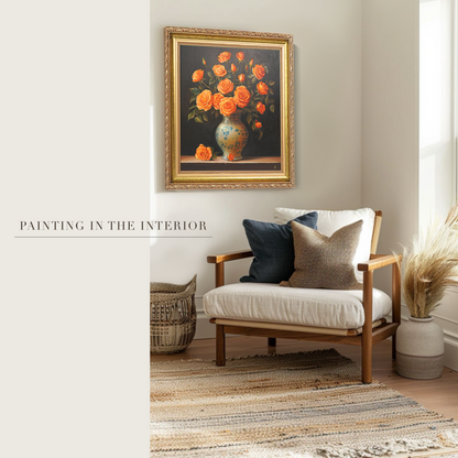 Custom Flower & Still Life Oil Painting