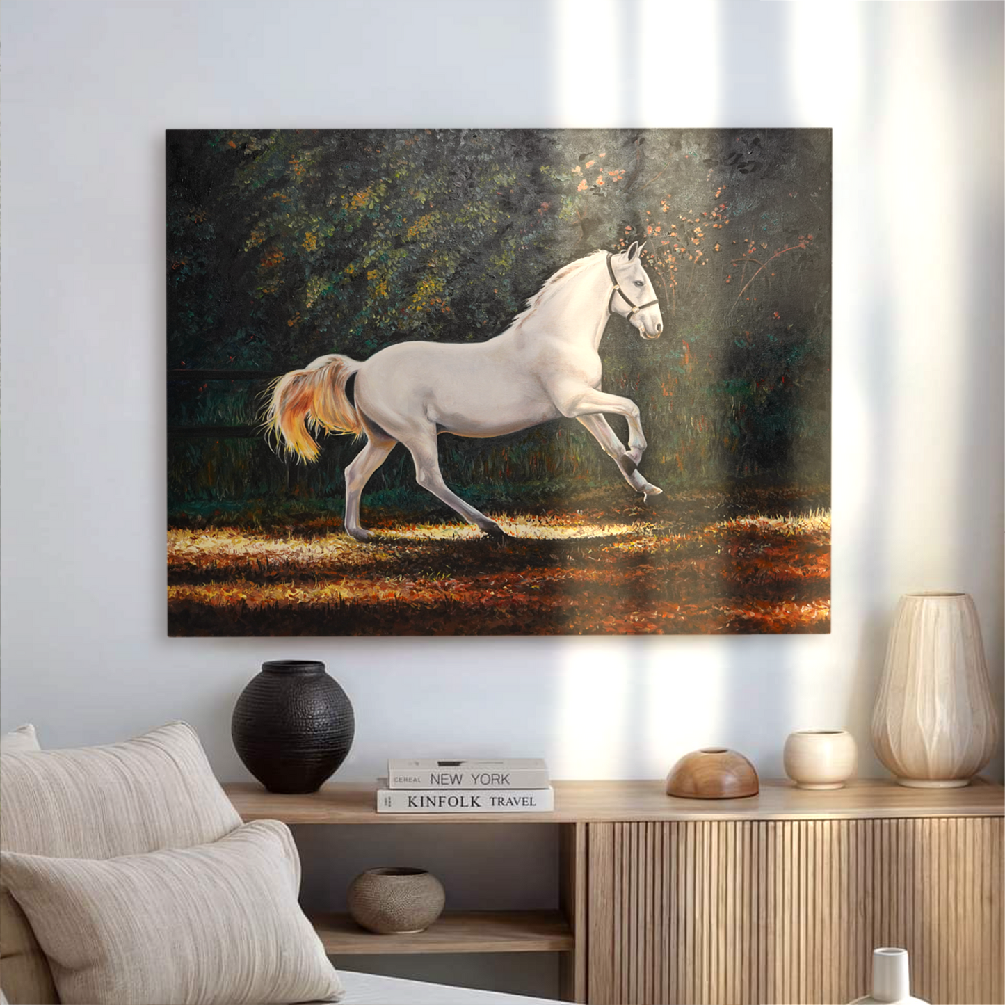 Custom Horse Oil Portrait