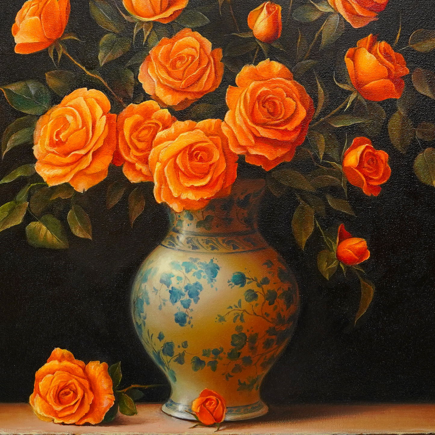 Custom Flower & Still Life Oil Painting