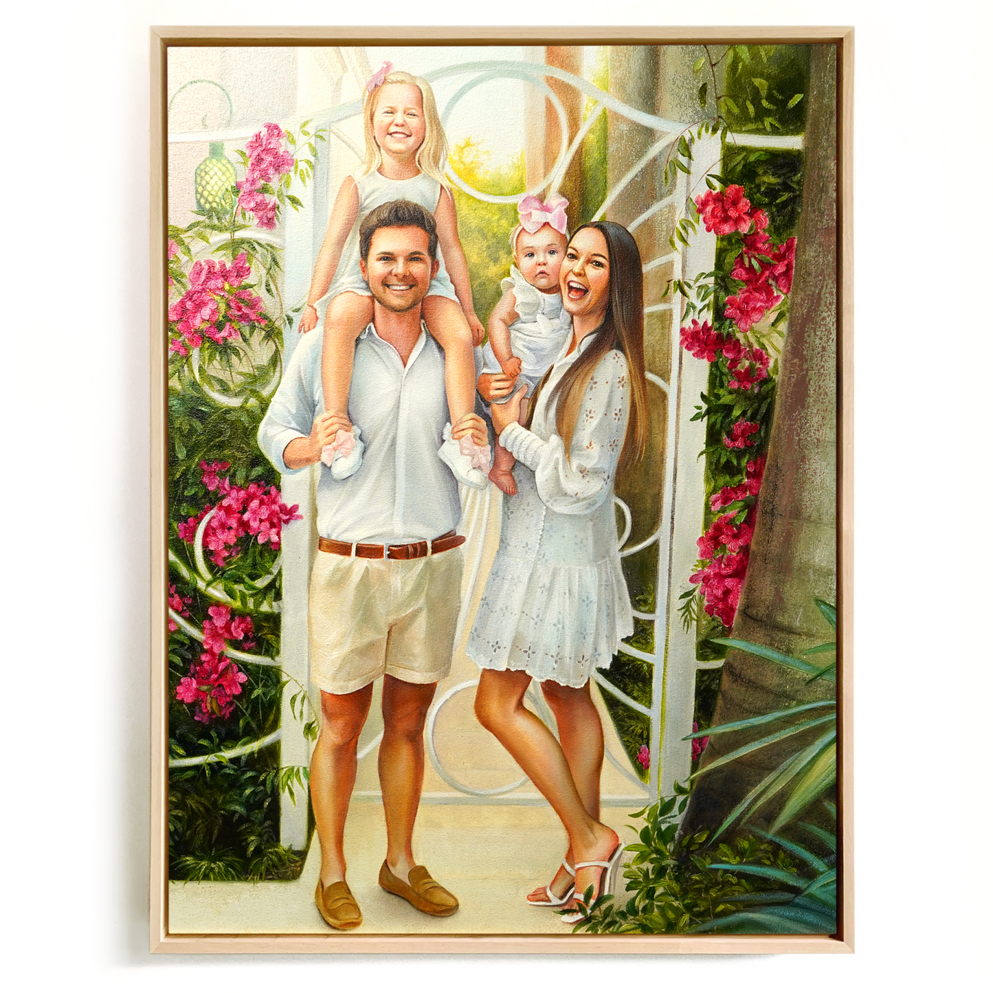 Custom Family Oil Portrait